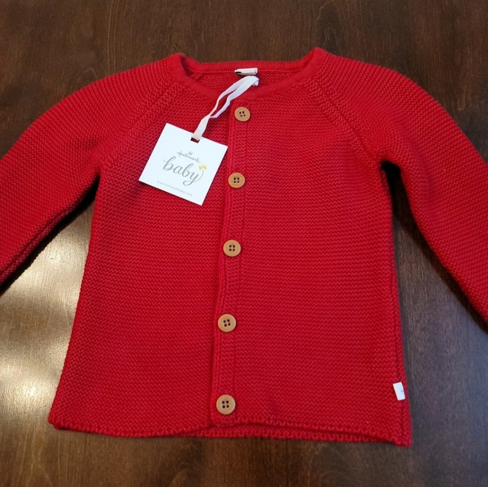 Hallmark Baby Red Cardigan
